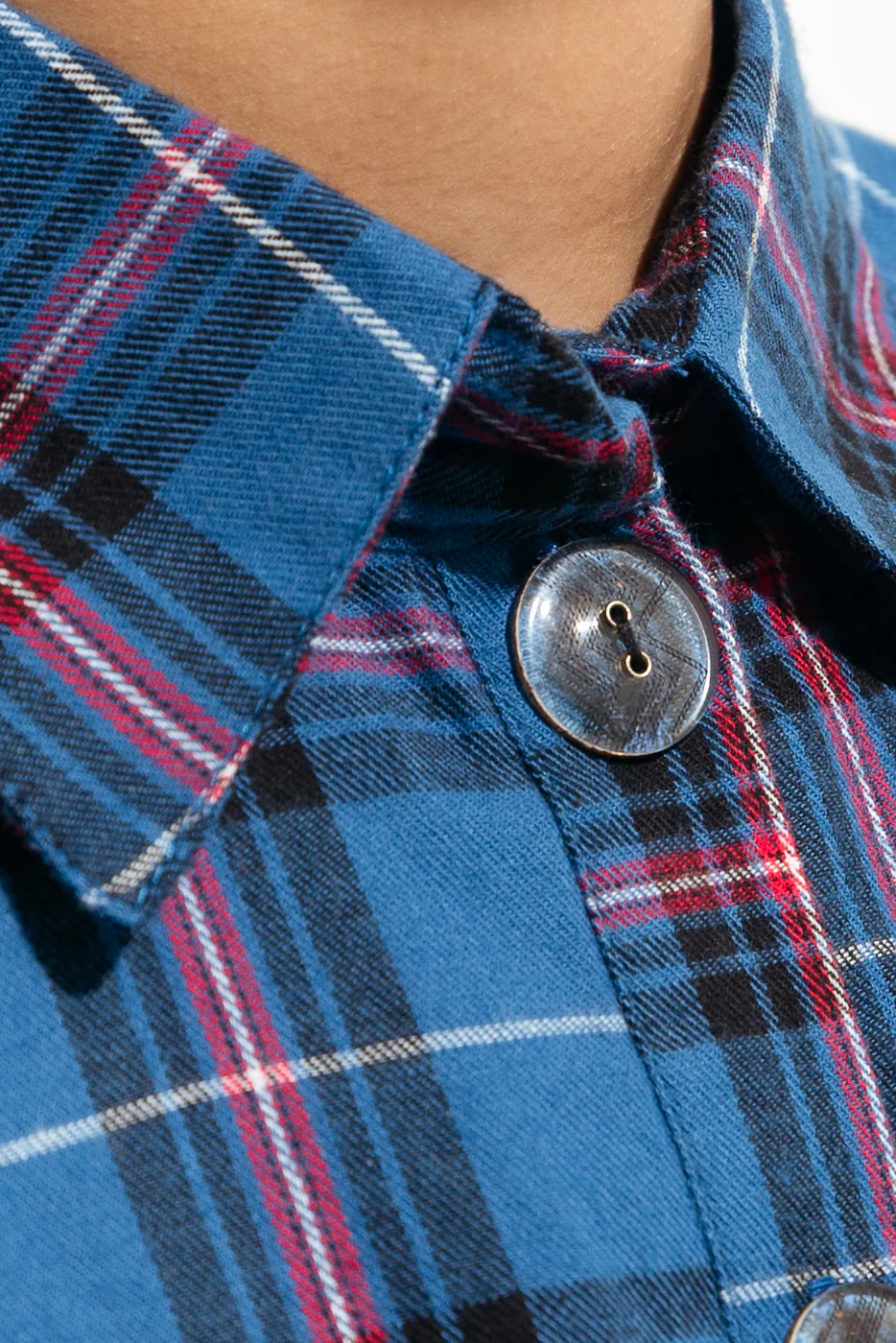 BASIC FLANNEL SHIRT (PRET) - Image 3