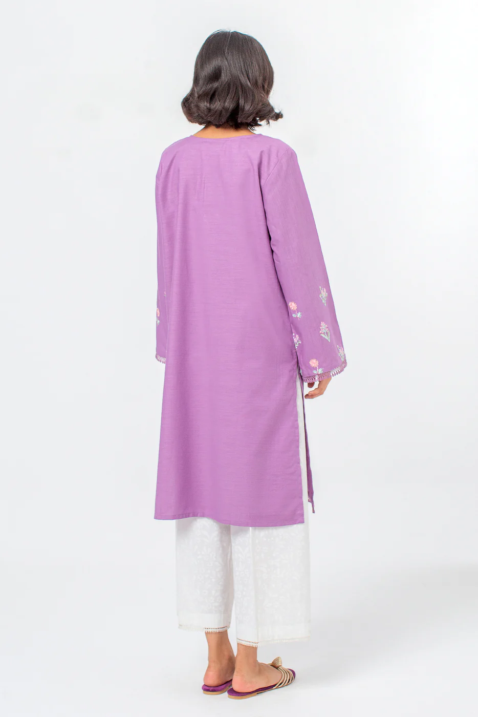 EMBROIDERED  SHIRT (PRET) - Image 4
