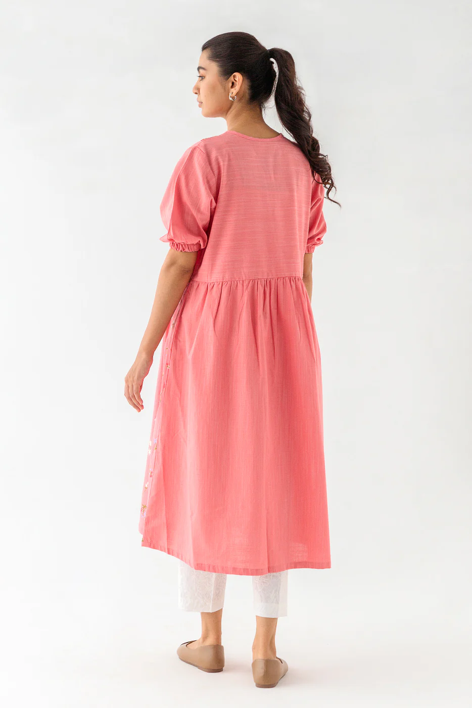 EMBROIDERED MULTI NEPS SHIRT (PRET) - Image 3