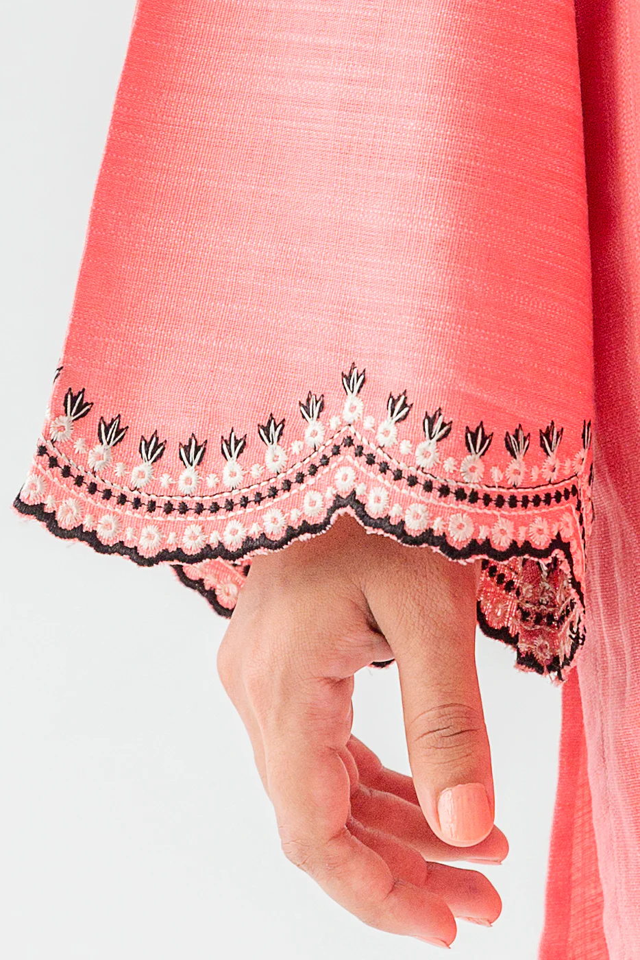 EMBROIDERED  SHIRT (PRET) - Image 4