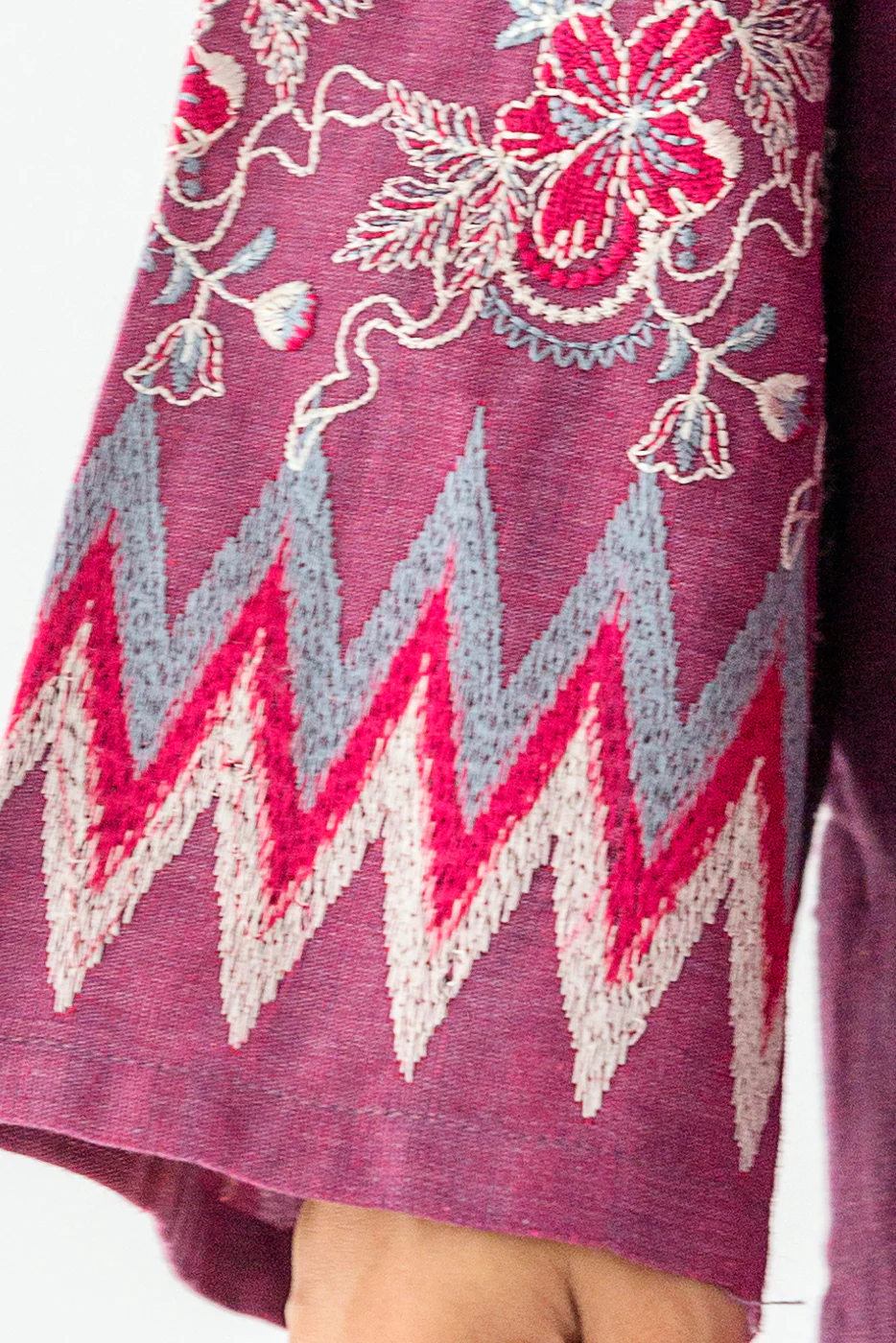 2 PIECE EMBROIDERED KHADDAR SUIT (PRET) - Image 4
