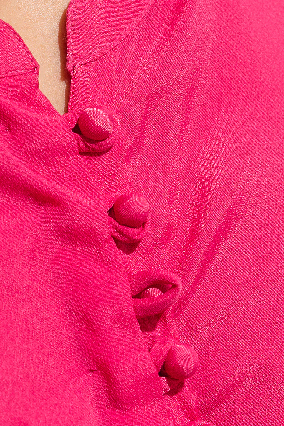 SOLID CREPE SHIRT (LUXURY PRET) - Image 4
