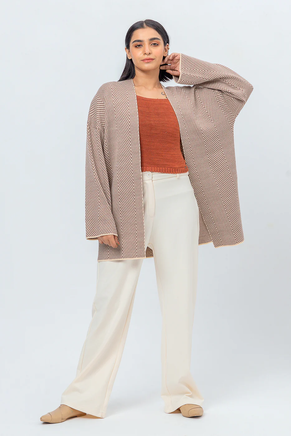 HERRINGBONE SHRUG - Image 3