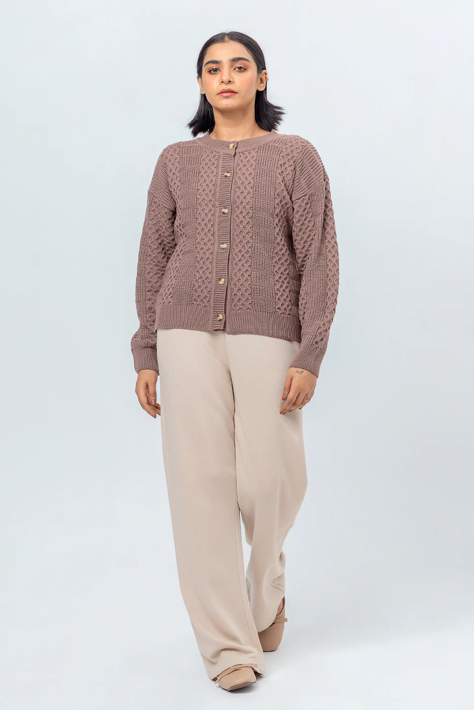 KNITTED CARDIGAN - Image 3