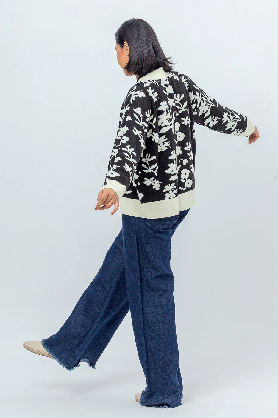 FLORAL CARDIGAN - Image 3