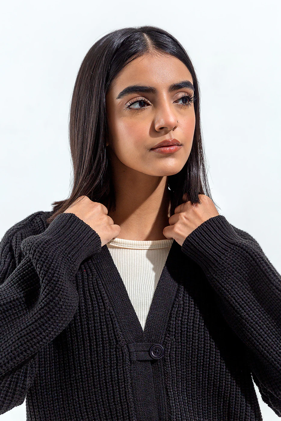 KNITTED CARDIGAN - Image 2