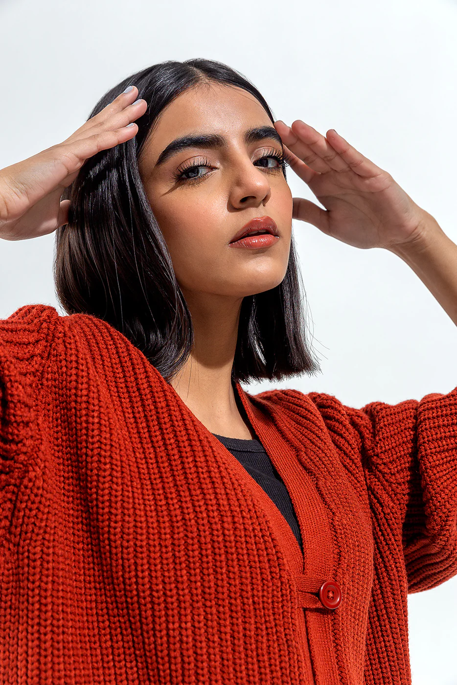 KNITTED CARDIGAN - Image 3