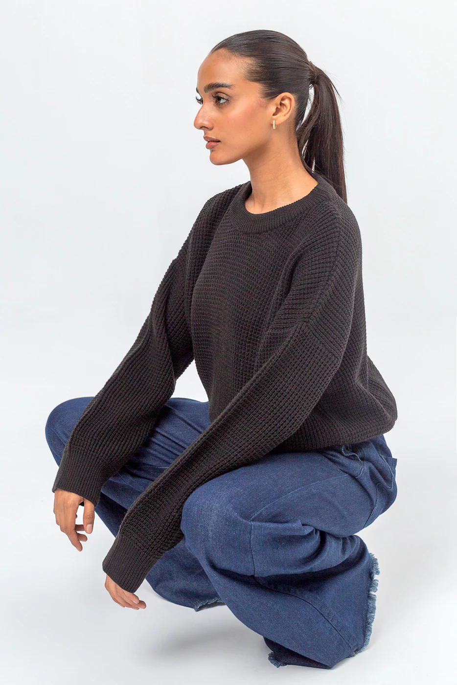 CREW NECK PULLOVER SWEATER - Image 3