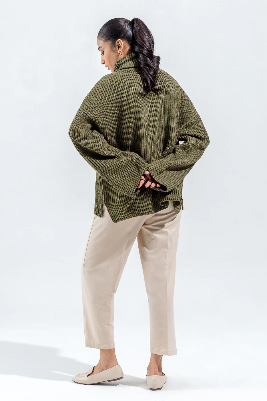 BOXY KNITTED PULLOVER - Image 4