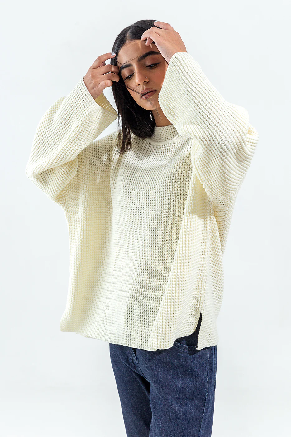 BOXY KNITTED PULLOVER - Image 2