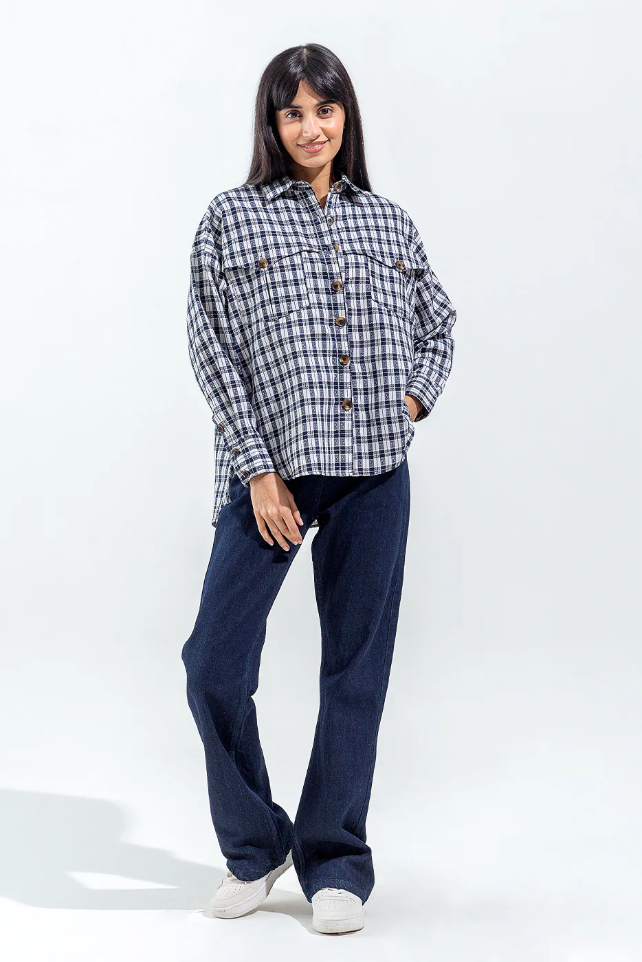 BUTTON THROUGH OVERSIZED SHIRT - Image 2