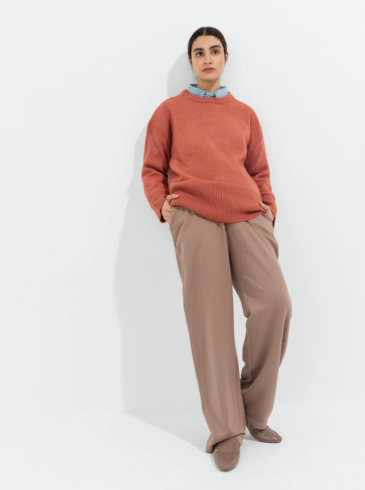 CORAL FLAT KNIT PULLOVER - Image 3