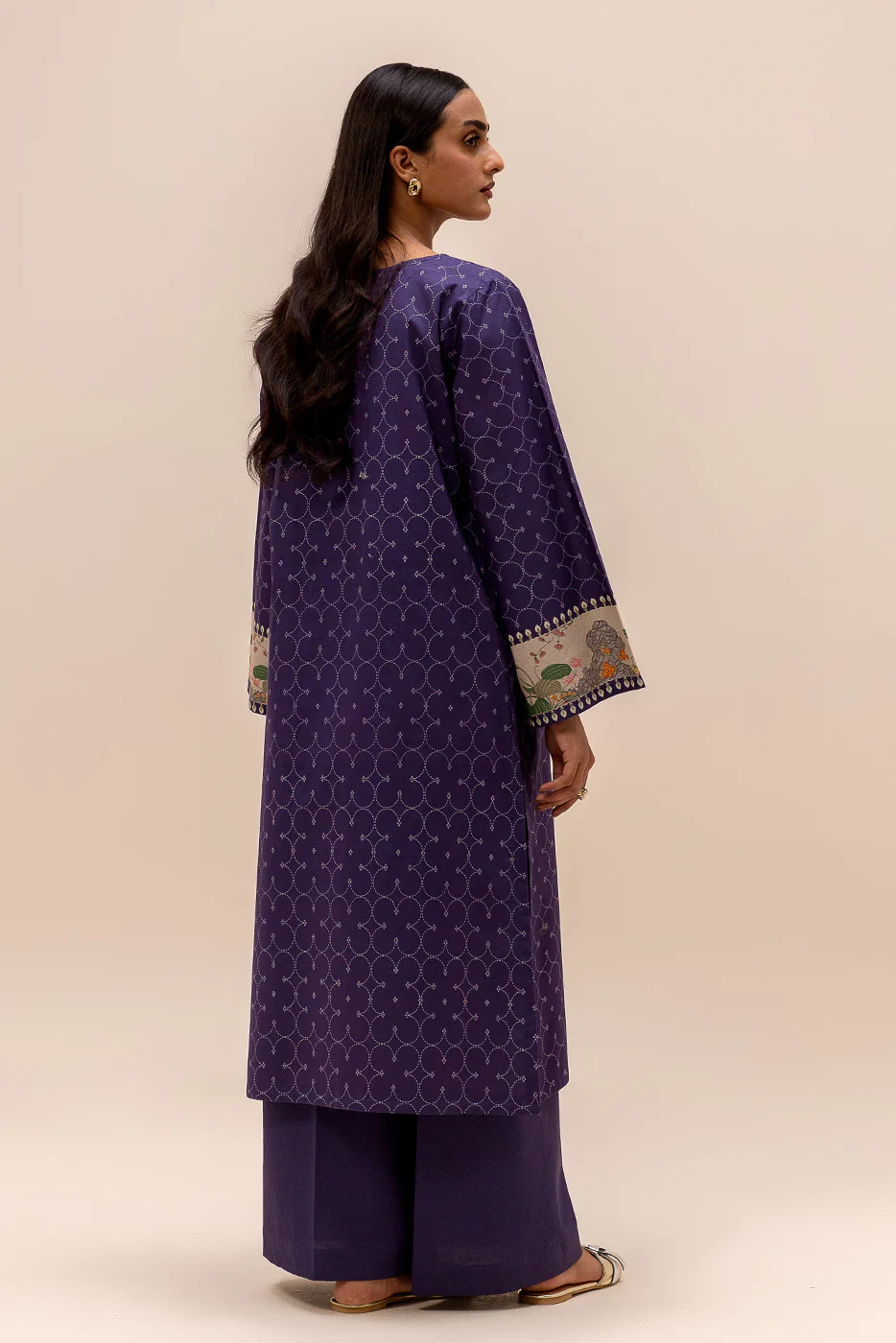 2 PIECE PRINTED LAWN SUIT-CLIFF BREEZE (UNSTITCHED) - Image 3