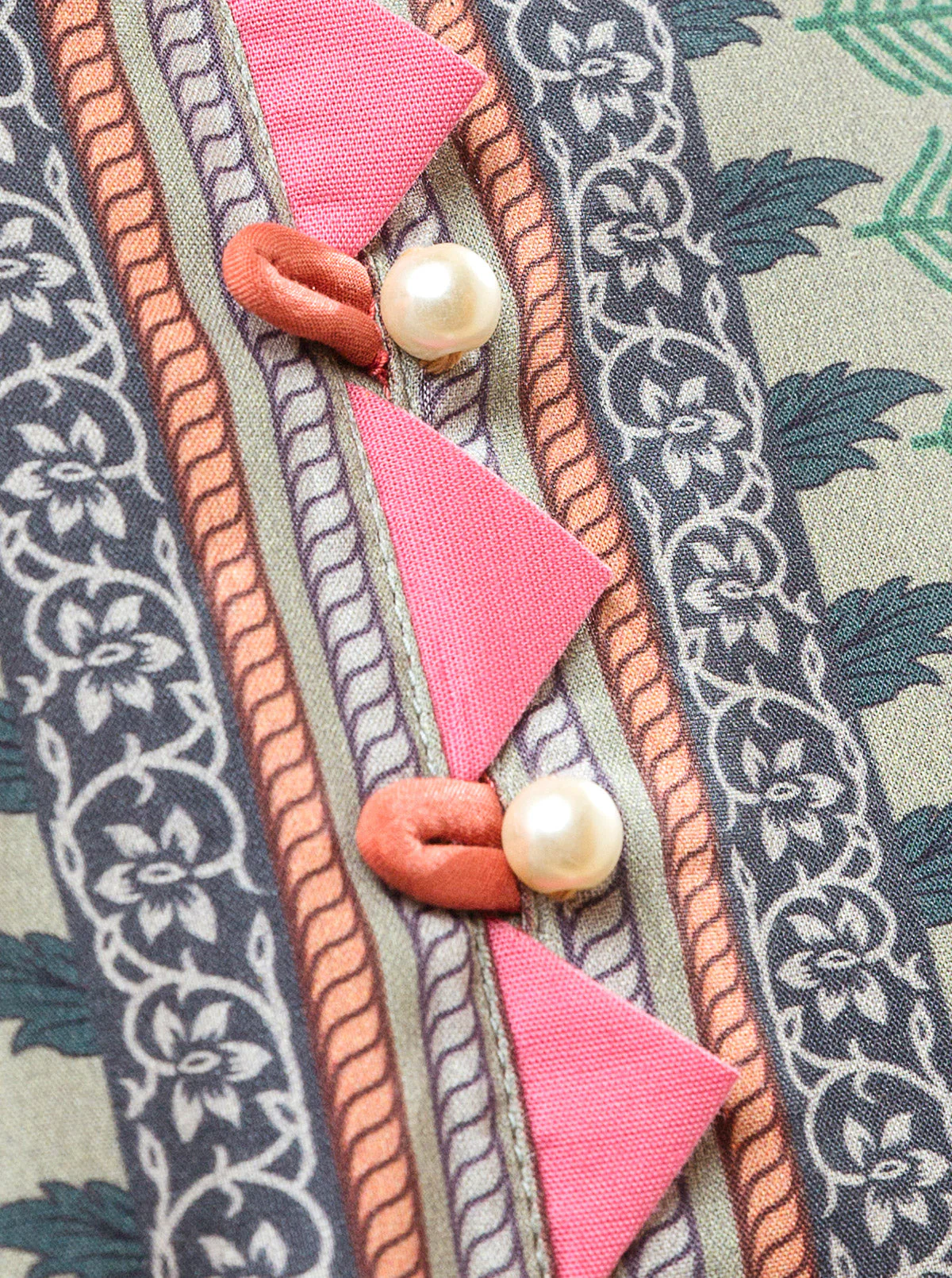 2 PIECE - PRINTED LAWN SUIT - SPRING JADE - Image 4