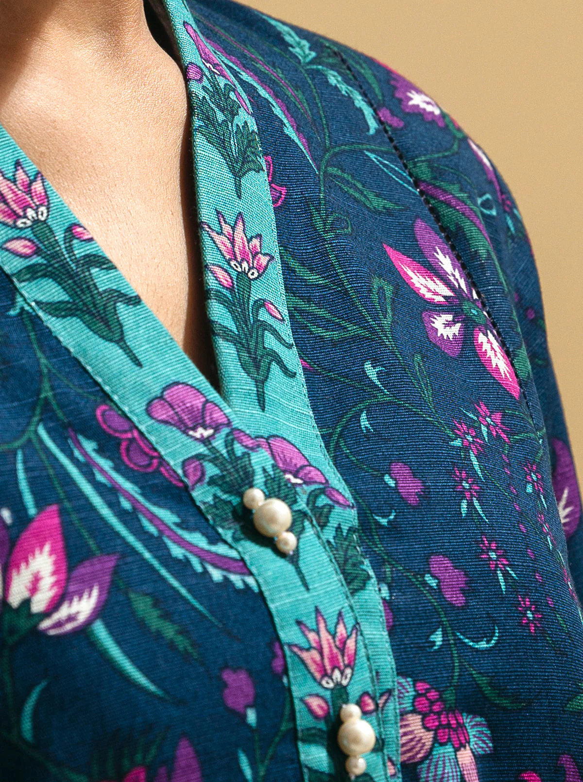 2 PIECE - PRINTED KHADDAR SUIT - APPROVAL - Image 3
