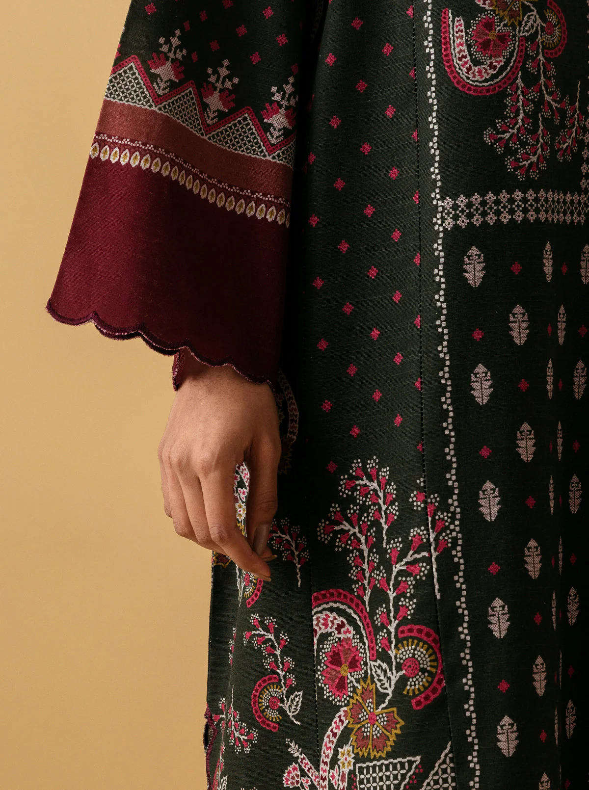 2 PIECE - PRINTED KHADDAR SUIT - UTOPIA - Image 4