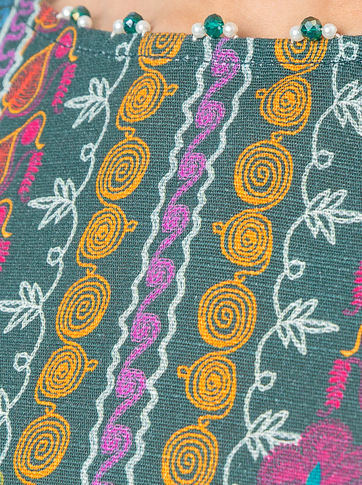 3 PIECE - PRINTED KHADDAR SUIT - ETHNIC ELEGANCE - Image 4