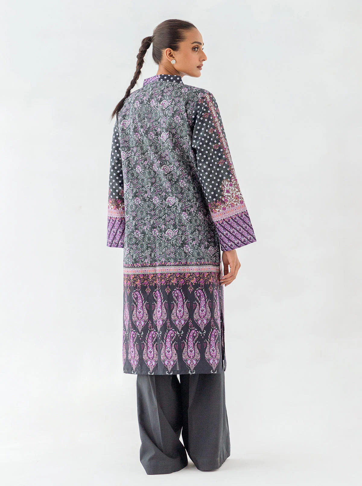1 PIECE - PRINTED CAMBRIC SHIRT - SOUL BEAUTY - Image 2