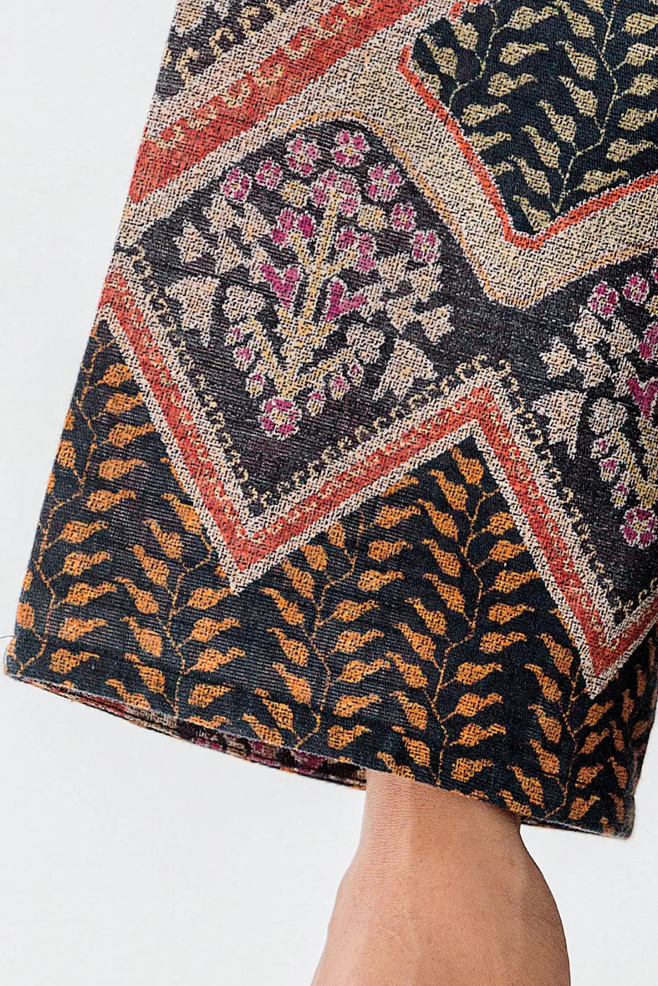 2 PIECE EMBROIDERED KHADDAR SUIT-KILIM CRAFTS (UNSTITCHED) - Image 5
