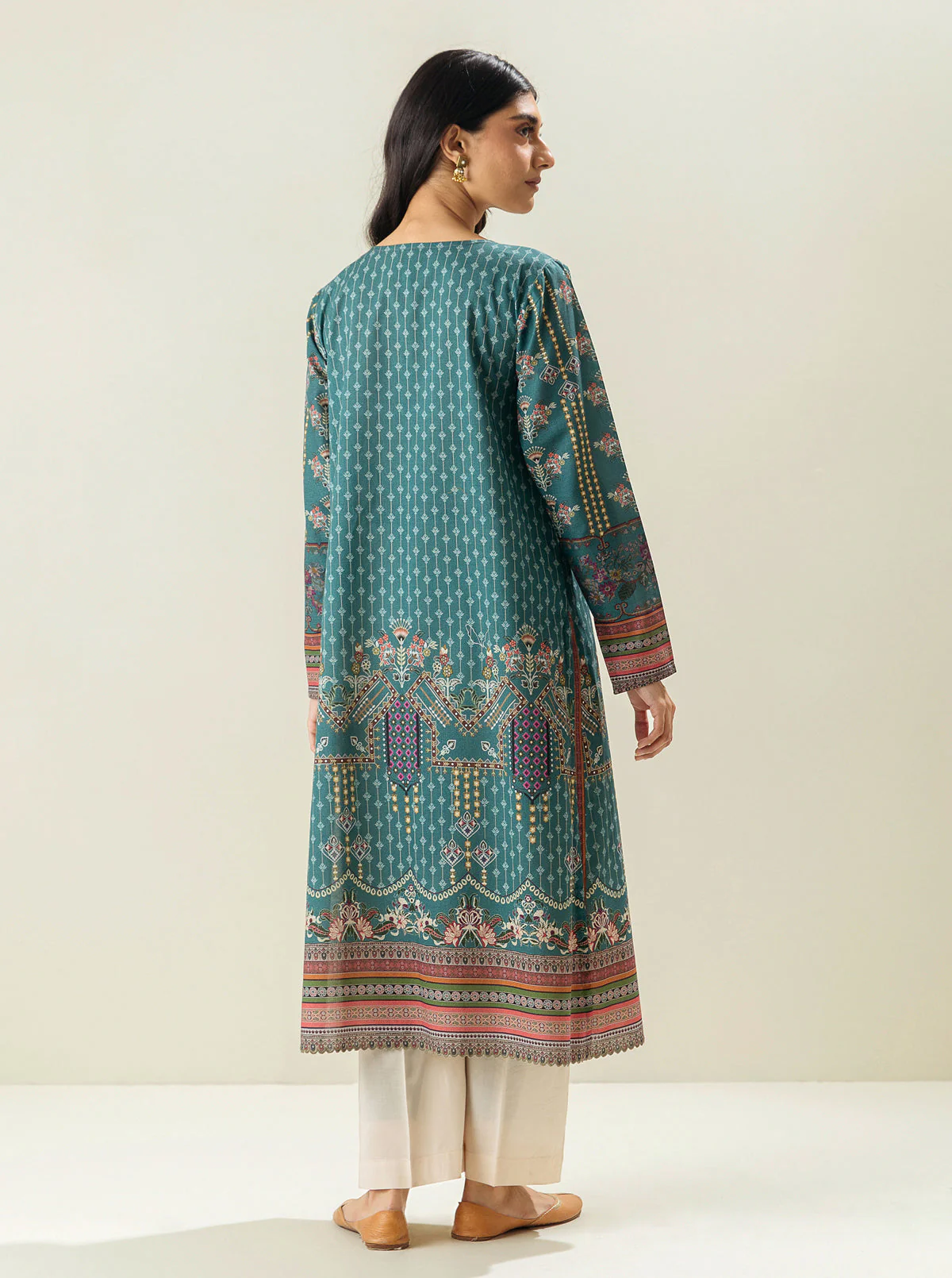 1 PIECE - PRINTED LAWN SHIRT - JIGSAW GRACE - Image 2