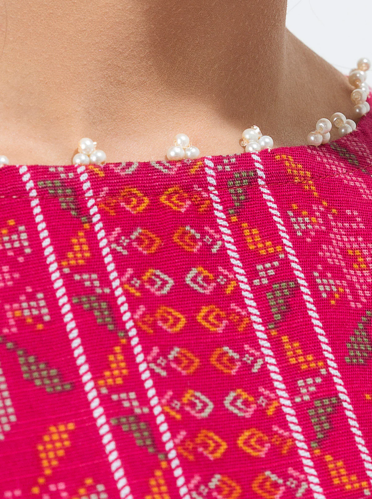 3 PIECE - PRINTED KHADDAR SUIT - ALLURING PINK - Image 6