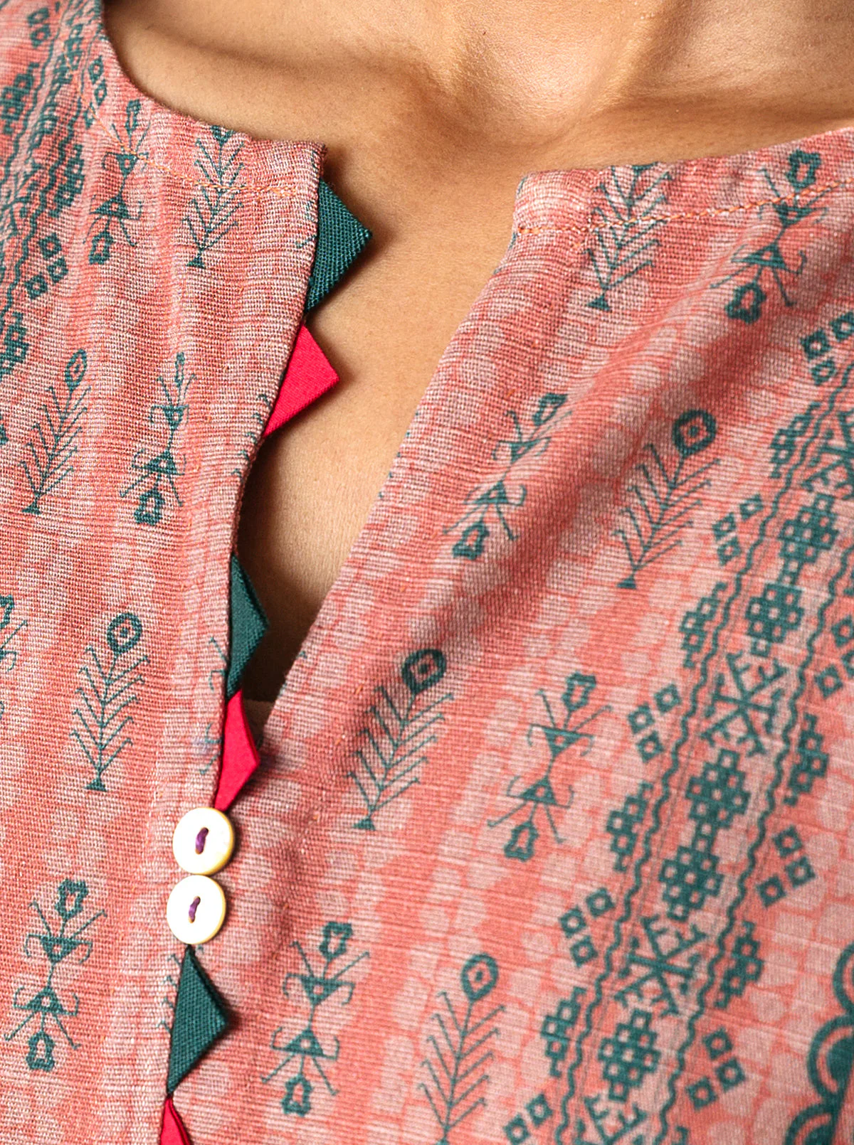 2 PIECE - PRINTED KHADDAR SUIT - DENIZE - Image 3