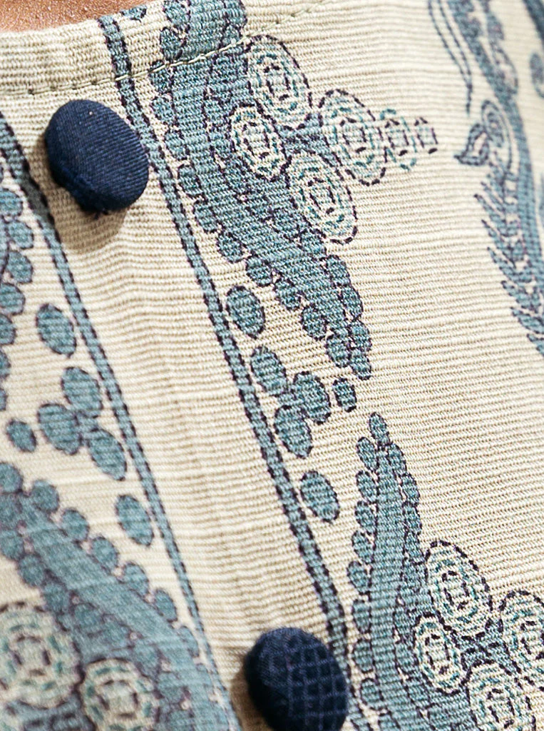 3 PIECE - PRINTED KHADDAR SUIT - WARM HUES - Image 4