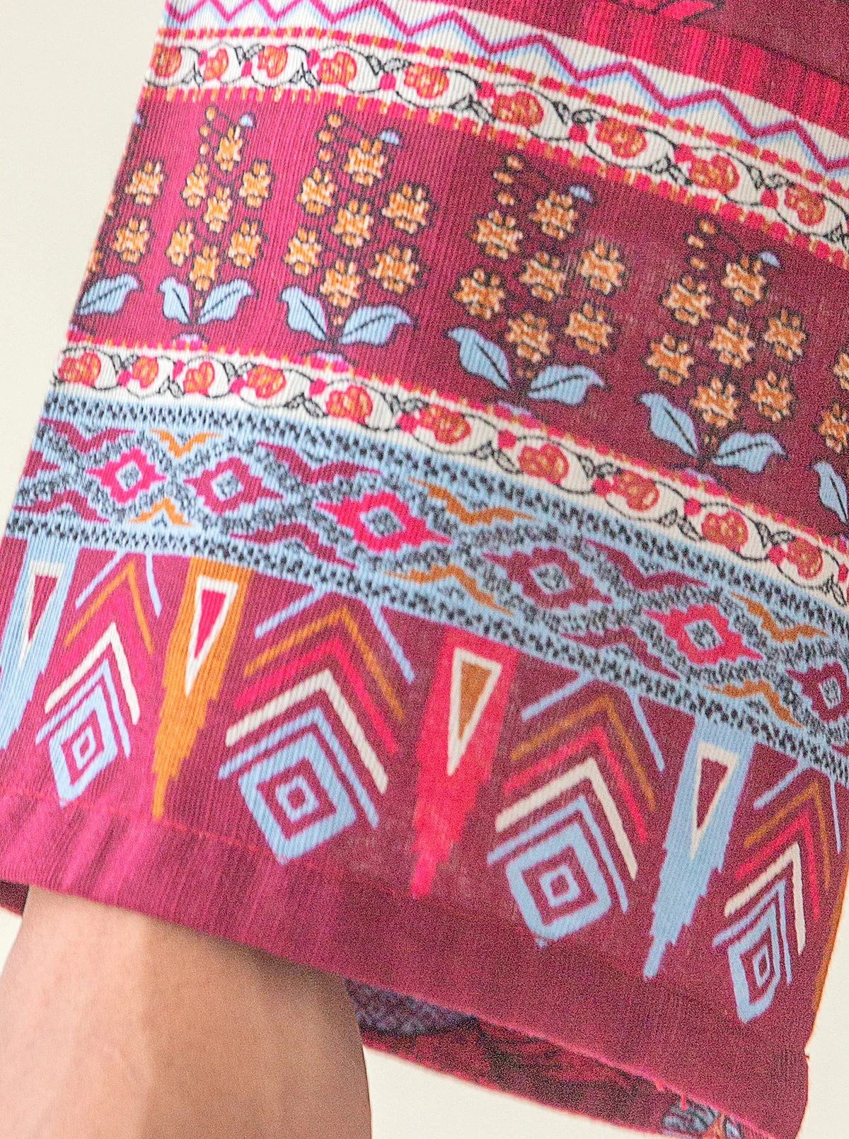 2 PIECE - PRINTED KHADDAR SUIT - CANDY PINK - Image 3