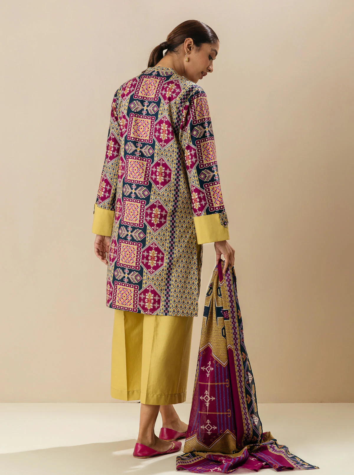 2 PIECE - PRINTED LAWN SUIT - TRIBE'S JOURNEY - Image 3