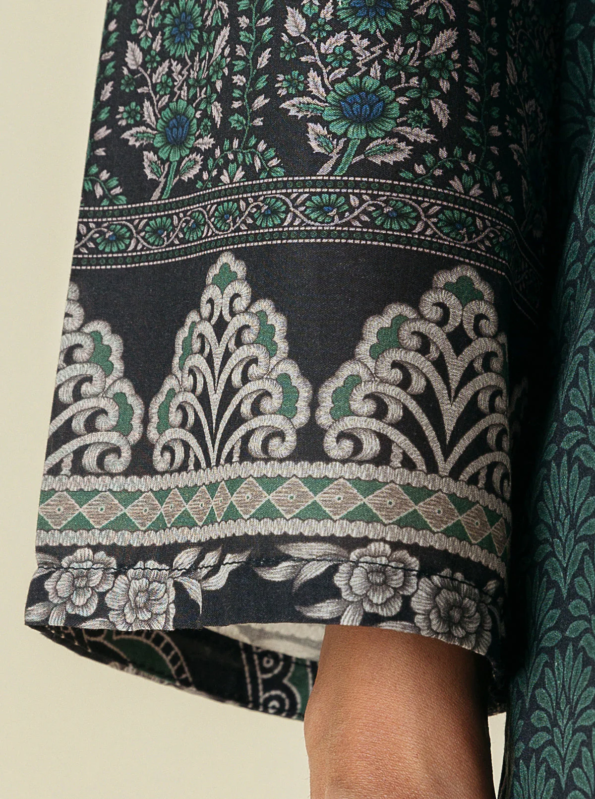 3 PIECE - PRINTED  LAWN SUIT - GARDEN MYSTERY - Image 5
