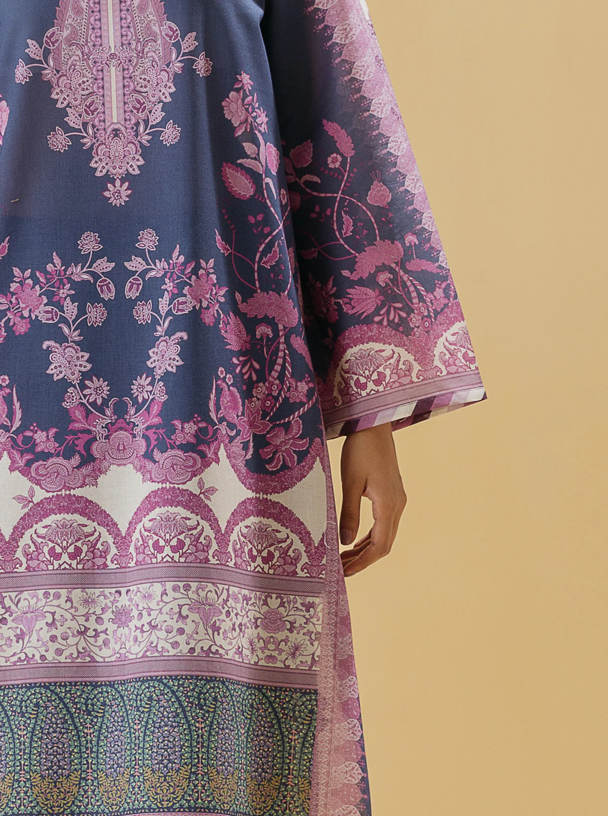 1 PIECE - PRINTED LAWN SHIRT - DIVINE DECOR - Image 2