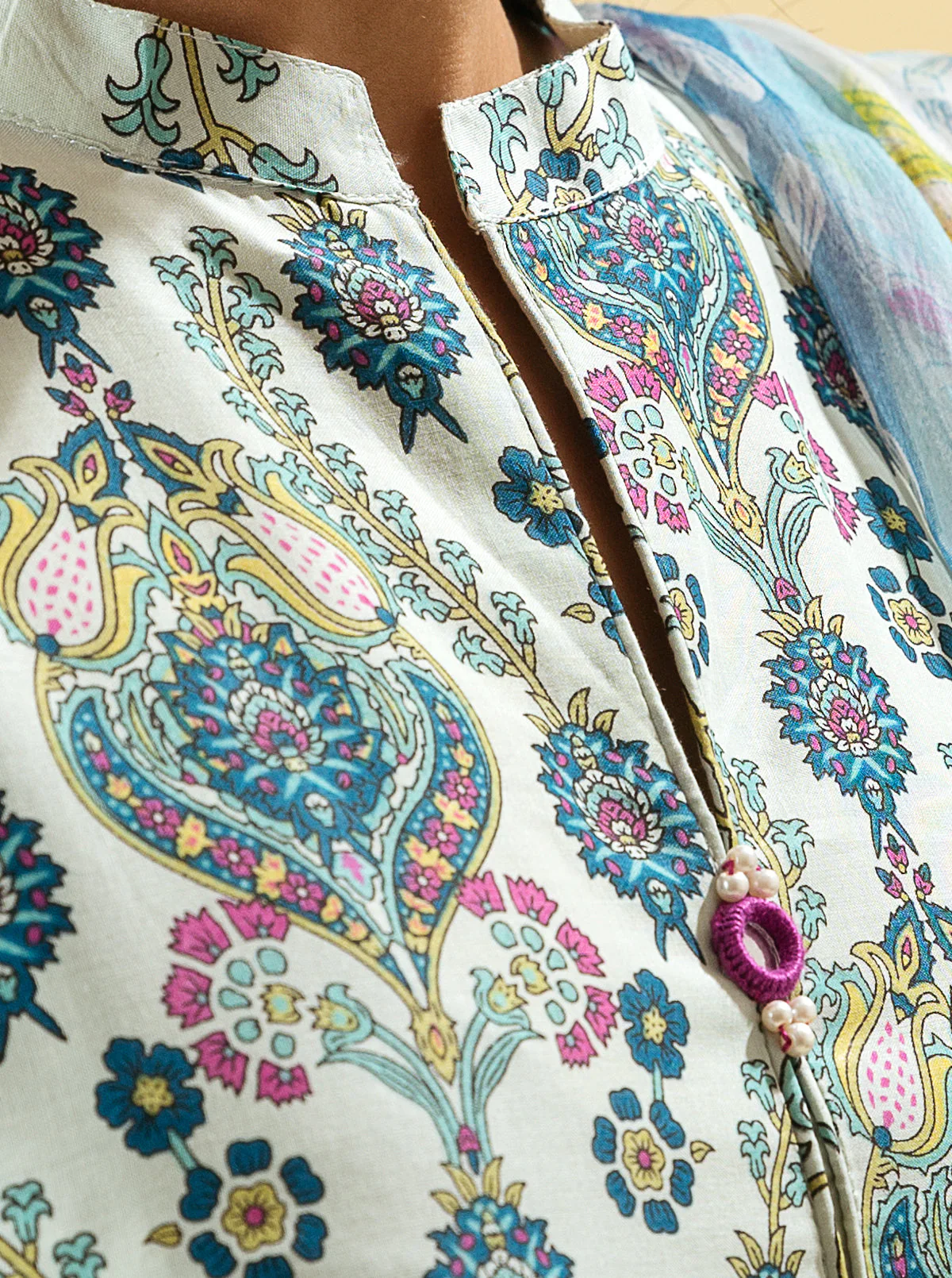 2 PIECE - PRINTED LAWN SUIT - FLOURITE CHARMS - Image 3