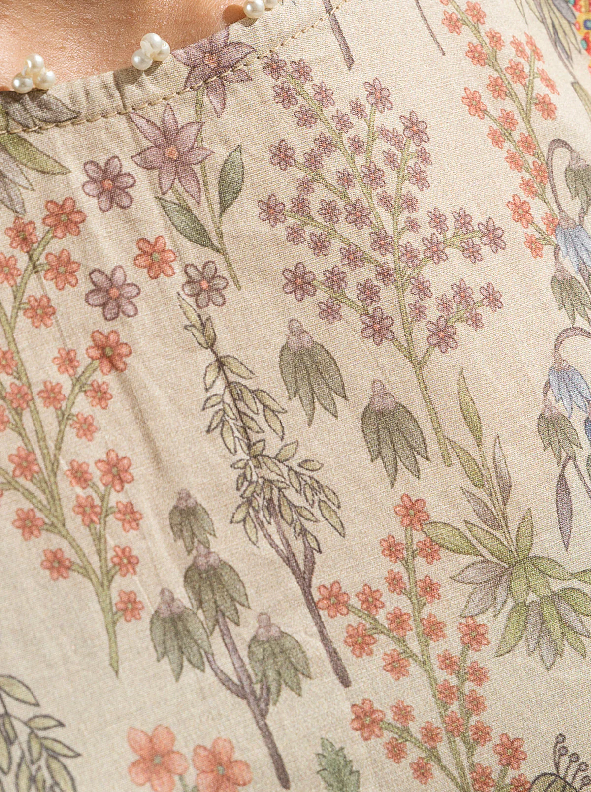 3 PIECE - PRINTED LAWN SUIT - PALE BLOOM - Image 4